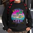 Sunset Cousin Crew Vacation 2022 Beach Cruise Family Reunion Cute Gift Sweatshirt Gifts for Old Men