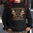 Tech Support Step One Disable Cookies Tshirt Sweatshirt Gifts for Old Men