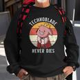 Technoblade Pig Rip Technoblade Agro Technoblade Never Dies Gift Sweatshirt Gifts for Old Men