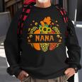 Thankful Grateful Blessed Nana Pumpkin Leopard Halloween Sweatshirt Gifts for Old Men