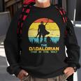 The Dadalorian This Is The Way Funny Dad Movie Spoof Sweatshirt Gifts for Old Men