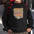 Thick Thights And Spooky Vibes Happy Funny Halloween Sweatshirt Gifts for Old Men
