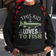 This Kid Loves To Fish Sweatshirt Gifts for Old Men