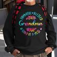 Tie Dye Thankful Blessed Kind Of A Mess One Thankful Grandma Sweatshirt Gifts for Old Men