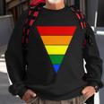 Triangular Lgbt Gay Pride Lesbian Bisexual Ally Quote V2 Sweatshirt Gifts for Old Men