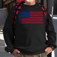 Trucker Truck Driver American Flag With Exhaust Patriotic Trucker_ V2 Sweatshirt Gifts for Old Men