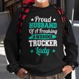 Trucker Trucking Truck Driver Trucker Husband Sweatshirt Gifts for Old Men