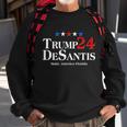 Trump Desantis 2024 Make America Florida Election Logo Sweatshirt Gifts for Old Men