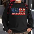 Ultra Maga Usa American Flag Sweatshirt Gifts for Old Men