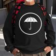 Umbrella Simple Emblem Sweatshirt Gifts for Old Men