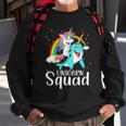 Unicorn Squad Magical Unicorn Riding Narwhal Sweatshirt Gifts for Old Men