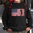 Usa American Flag Golf Lovers 4Th July Patriotic Golfer Man Cool Gift Sweatshirt Gifts for Old Men