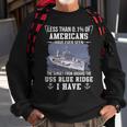 Uss Blue Ridge Lcc 19 Sunset Sweatshirt Gifts for Old Men