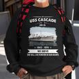 Uss Cascade Ad Sweatshirt Gifts for Old Men