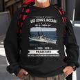 Uss John S Mccain Dl3 Ddg Sweatshirt Gifts for Old Men