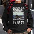 Uss Midway Cv 41 Cva 41 Sunset Sweatshirt Gifts for Old Men