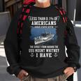 Uss Mount Whitney Lcc 20 Sunset Sweatshirt Gifts for Old Men