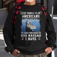 Uss Nassau Lha 4 Sunset Sweatshirt Gifts for Old Men