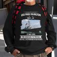 Uss Paul Hamilton Ddg V2 Sweatshirt Gifts for Old Men