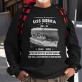 Uss Sierra Ad Sweatshirt Gifts for Old Men