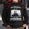 Uss Spruance Dd Sweatshirt Gifts for Old Men