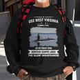 Uss West Virginia Ssbn Sweatshirt Gifts for Old Men