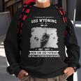 Uss Wyoming Bb Sweatshirt Gifts for Old Men