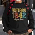 Vintage 1942 Original Parts 80Th Birthday V2 Sweatshirt Gifts for Old Men