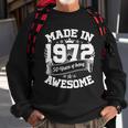 Vintage Crown Made In 1972 50 Years Of Being Awesome 50Th Birthday Sweatshirt Gifts for Old Men