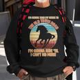 Vintage Take My Horse To The Old Town Road Tshirt Sweatshirt Gifts for Old Men