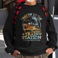 Western Coountry Take Em To The Train Station Sweatshirt Gifts for Old Men