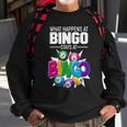 What Happens At Bingo Stays At Bingo Sweatshirt Gifts for Old Men