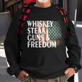 Whiskey Steak Guns And Freedom Tshirt Sweatshirt Gifts for Old Men