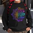 Whispered Back I Am The Storm Floral Tshirt Sweatshirt Gifts for Old Men