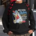 Wicked Chickens Lay Deviled Eggs Funny Chicken Lovers Sweatshirt Gifts for Old Men