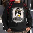 Womens Messy Bun Mom Of Both Baseball Softball Busy Raising Ballers Men Women Sweatshirt Graphic Print Unisex Gifts for Old Men Womens Messy Bun Mom Of Both Baseball Softball Busy Raising Ballers Men Women Sweatshirt Graphic Print Unisex Gifts for Old Men