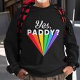 Yes Paddy Rainbow St Pattys Day Daddy Lgbt Gay Pride Month 2022 Graphic Design Printed Casual Daily Basic Sweatshirt Gifts for Old Men