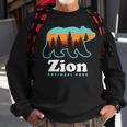 Zion National Park - Bear Zion National Park Sweatshirt Gifts for Old Men