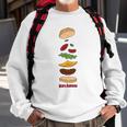 Bob&8217S Burgers Elements Of A Burger Sweatshirt Gifts for Old Men
