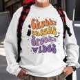 Chubby Thighs And Spooky Vibes Happy Halloween Sweatshirt Gifts for Old Men