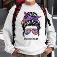Dance Mom Messy Bun Hair Funny Mothers Day V2 Sweatshirt Gifts for Old Men