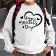 Happy Mother Day S For Women Letter Graphics Short Sleeve Casual Crew Neck Blouse Summer Heart Graphic Graphic Design Printed Casual Daily Basic V2 Sweatshirt Gifts for Old Men