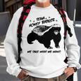 Team Honey Badger V3 Sweatshirt Gifts for Old Men