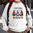 The Boo Crew Gnomes Halloween Pumpkins Sweatshirt Gifts for Old Men