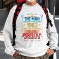 The Man Myth Legend 1982 Aged Perfectly 40Th Birthday Tshirt Sweatshirt Gifts for Old Men