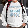 Womens Mother Of The Sweet One Donut Boy 1St Birthday Party Mommy Sweatshirt Gifts for Old Men