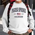 Womens Usa Flag Stars &Amp Stripes Pagosa Springs Colorado Sweatshirt Gifts for Old Men