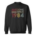 38Th Birthday 1984 Made In 1984 Awesome Since 1984 Birthday Gift Sweatshirt