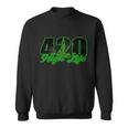 420 High Life Medical Marijuana Weed Sweatshirt