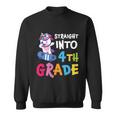 4Th Grade Unicorn Back To School First Day Of School Sweatshirt